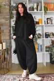 Lagen Shelby Barrel Pant Black 